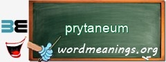 WordMeaning blackboard for prytaneum